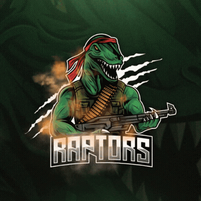 Raptor Holding Gun GIF