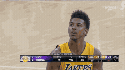 Raptors Vs Lakers Basketball Game GIF