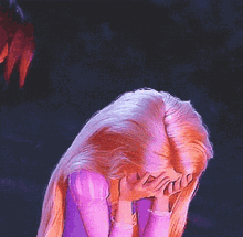 Rapunzel Covering Face Shy GIF
