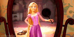 Rapunzel Frying Pan Flip GIF