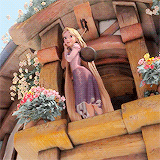 Rapunzel Singing From Above GIF