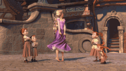 Rapunzel With Braided Hair GIF