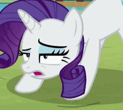 Rarity Coughing Mlp GIF