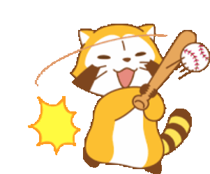 Rascal Raccoon Sticker GIF