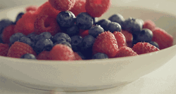 Raspberry Fruit Salad Food GIF