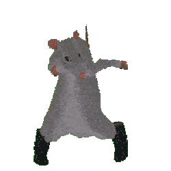 Rat Dancing Meme Sticker GIF