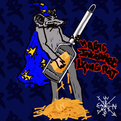 Rat Holding Grater Magic Incarnate King Rat GIF