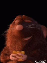 Rat Munching Cheese Ratatouille GIF