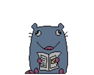 Rat Thinking Whether Eat Pizza Or Not GIF