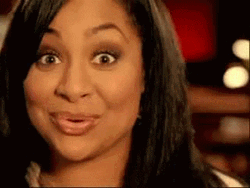 Raven Symone Flirty Look GIF
