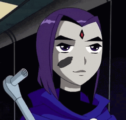 Raven Teen Titans Wide Smile GIF