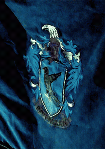 Ravenclaw Coat Of Arms With Bird GIF