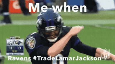 Ravens Football Player Dancing GIF