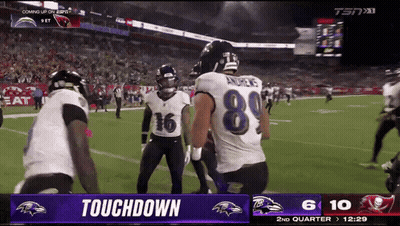 Ravens Leading Buccaneers 6 To 10 On TSN GIF