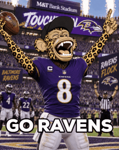 Ravens Player Number 8 GIF
