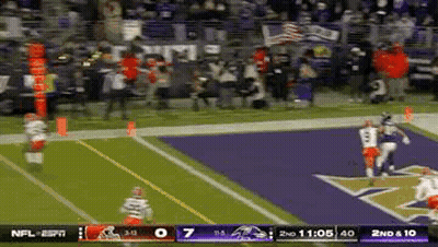 Ravens Vs Browns Football Game GIF