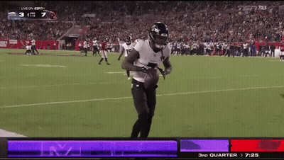 Ravens Vs Buccaneers Football Game On ESPN GIF
