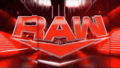 Raw Logo On Red Background GIF