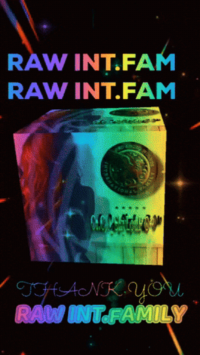 Rawint.fam Thank You Rawint.family Poster GIF