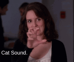 Rawr Cat Sound By Tina Fey  GIF