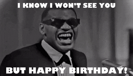 Ray Charles Happy Birthday GIF