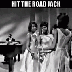 Ray Charles Hit The Road Jack GIF