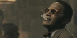 Ray Charles Jamie Foxx Smoking GIF