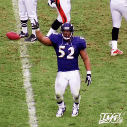 Ray Lewis Dancing In Football Field GIF