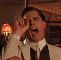 Ray Liotta Laughing Hard Goodfellas GIF