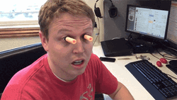 Raygun Eyes Fully Activated GIF