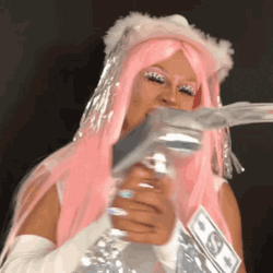 Raykkarica Drag Queen Money Gun GIF