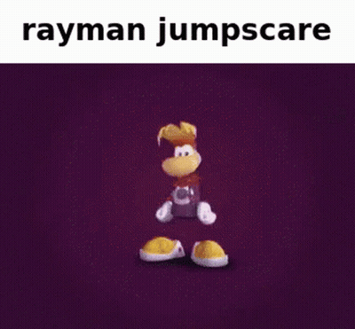 Rayman Jumpscare Nintendo Switch GIF