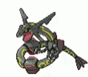 Rayquaza In Low Quality Video GIF