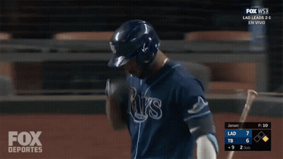 Rays Baseball Player GIF