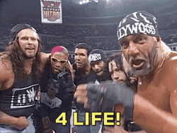 Razor Ramon And NWO 4 Life GIF