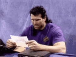 Razor Ramon Reading Letter GIF