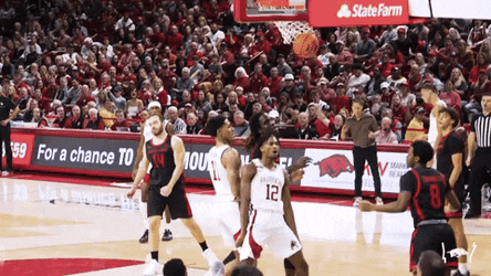 Razorbacks Player Getting Hyped Up GIF