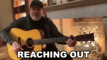Reaching Out Sweet Caroline GIF