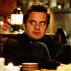 Reaction Of The New Girl Cast GIF