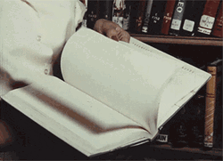Reading Is Fundamental Flipping Blank Pages GIF