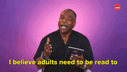Reading Rainbow LeVar Burton Adults Need To Read GIF