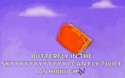 Reading Rainbow Song Lyrics Butterfly GIF