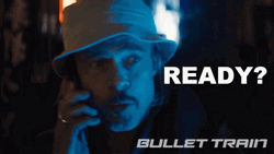 Ready Brad Pitt Bullet Train GIF