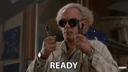 Ready Doctor Emmett Brown Back To The Future GIF
