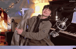 Ready For Chaos Aidan Gallagher Blanket Fire Meme GIF