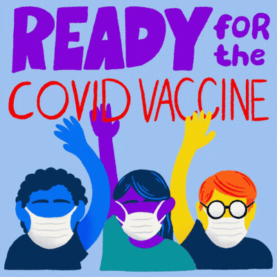 Ready For Covid Vaccine Sign GIF