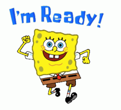 Ready SpongeBob Squarepants Dancing GIF