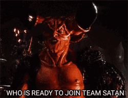 Ready To Join Team Satan GIF