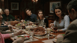Reagan Family Dinner From Tv Series Blue Bloods GIF