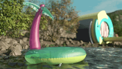 Real Floaties Floating GIF